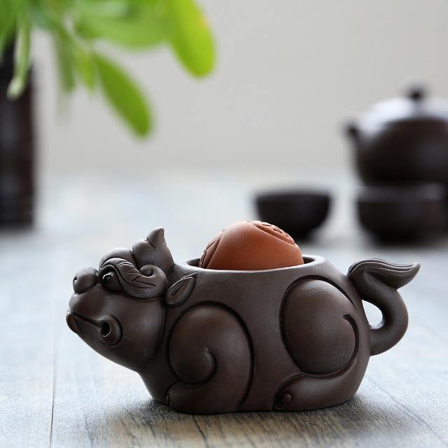 Japanese Creative Toad Tea Pet Set - MaviGadget