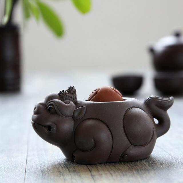 Japanese Creative Toad Tea Pet Set - MaviGadget