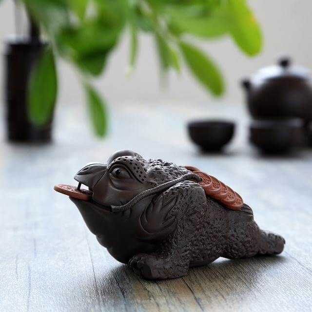 Japanese Creative Toad Tea Pet Set - MaviGadget