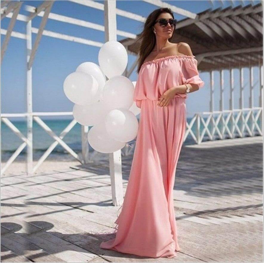 Mommy and me Long Elegant Dress - MaviGadget