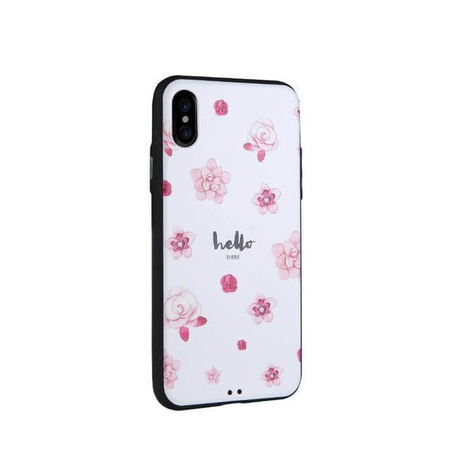 High Quality 3D Relief Print Soft Iphone X Case - MaviGadget