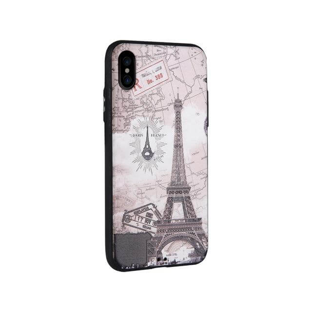 High Quality 3D Relief Print Soft Iphone X Case - MaviGadget