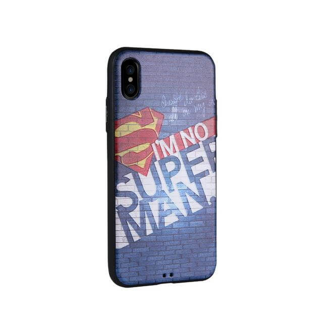 High Quality 3D Relief Print Soft Iphone X Case - MaviGadget