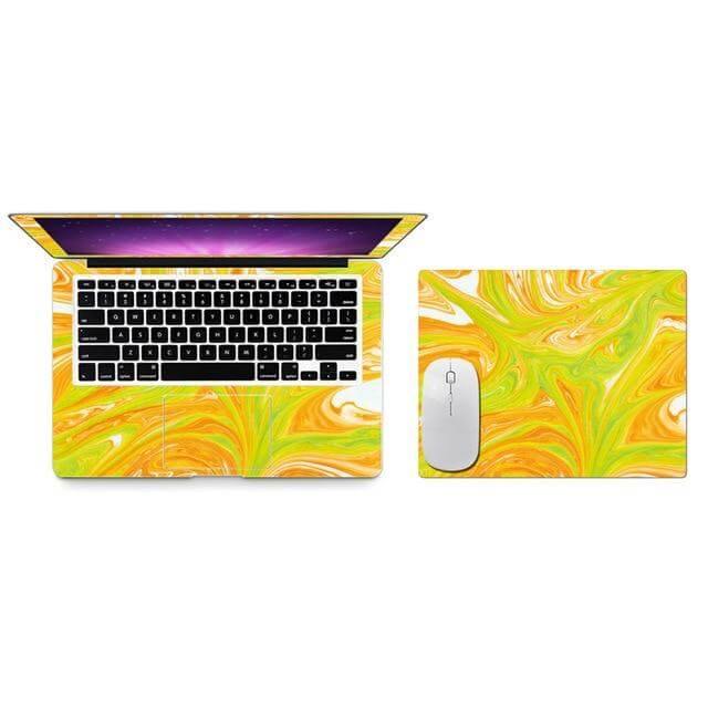 Marble Color Full Cover Macbook Stickers - MaviGadget