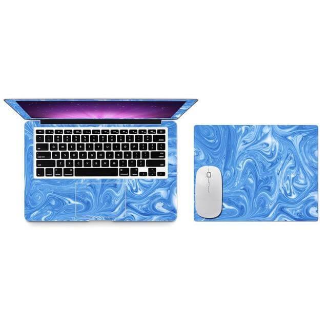 Marble Color Full Cover Macbook Stickers - MaviGadget
