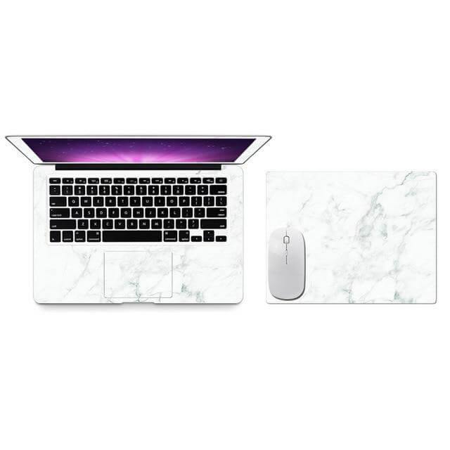 Marble Color Full Cover Macbook Stickers - MaviGadget