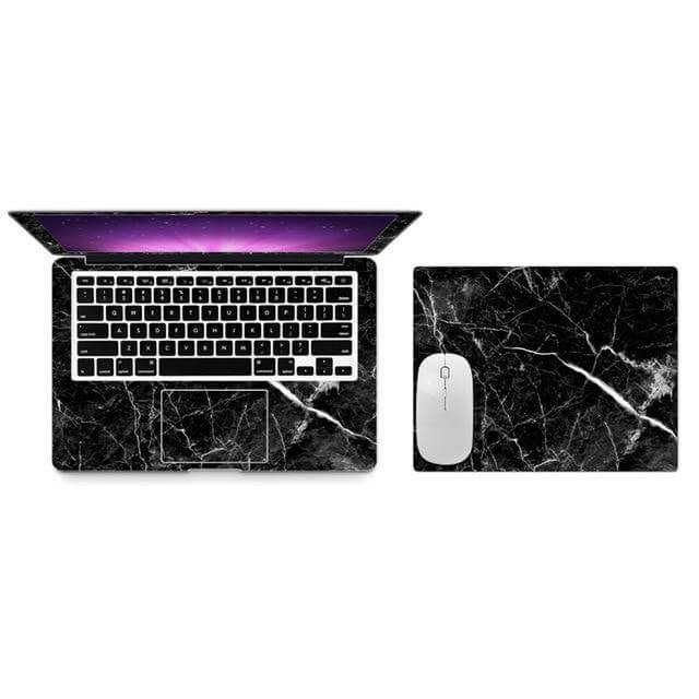 Marble Color Full Cover Macbook Stickers - MaviGadget
