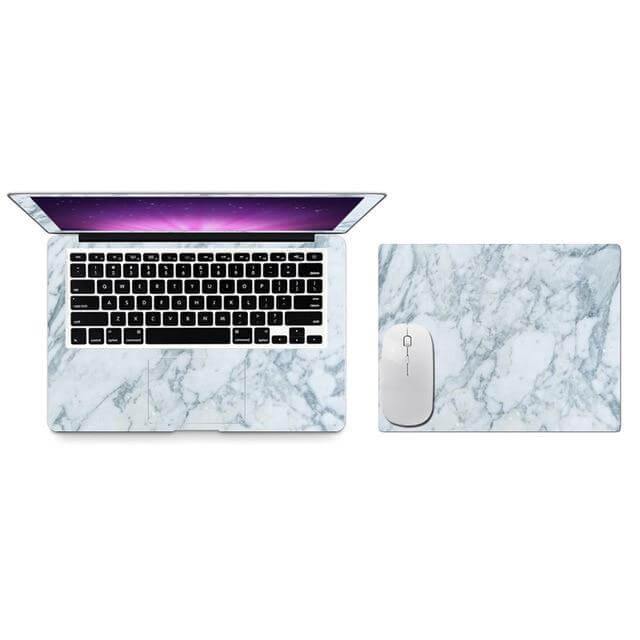 Marble Color Full Cover Macbook Stickers - MaviGadget