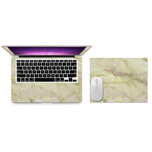 Marble Color Full Cover Macbook Stickers - MaviGadget