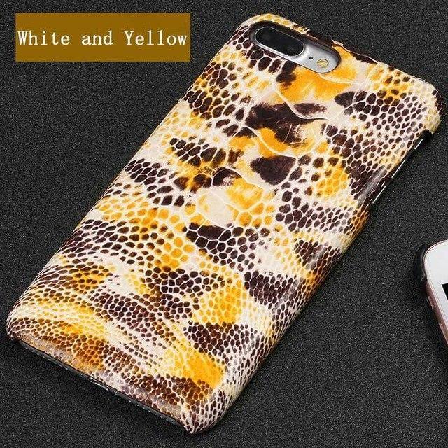 Luxury Natural Ostrich Foot Skin Iphone Cases - MaviGadget