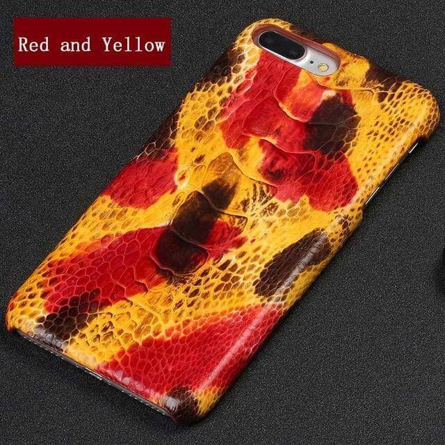 Luxury Natural Ostrich Foot Skin Iphone Cases - MaviGadget