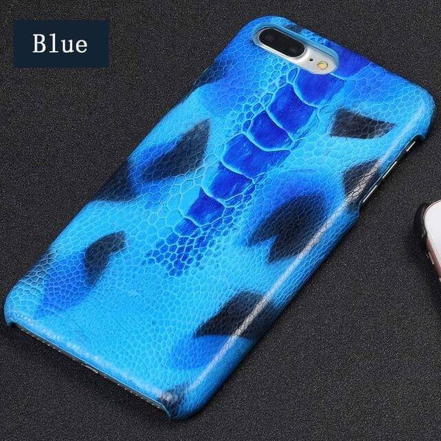 Luxury Natural Ostrich Foot Skin Iphone Cases - MaviGadget