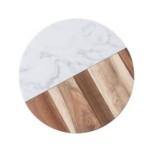 Luxury Marble-Wood Cheese Board - MaviGadget