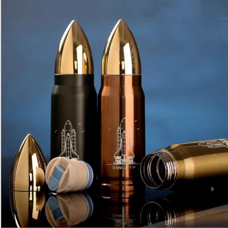 Stainless Bullet Shape Coffee Mug - MaviGadget