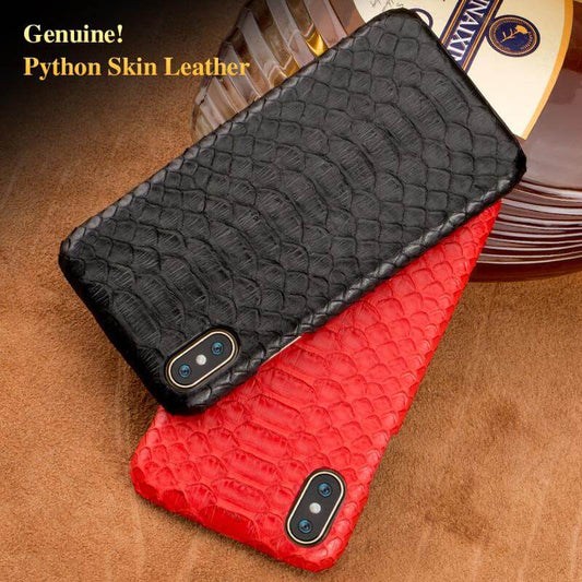 Handmade Luxury Python Skin Custom Iphone Cases - MaviGadget