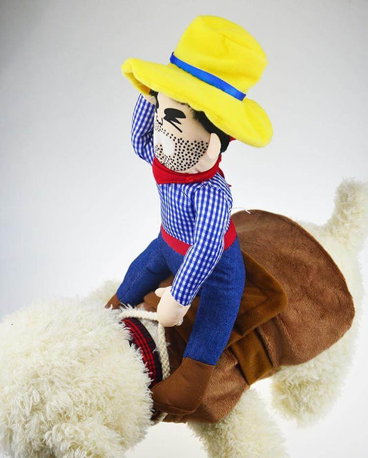 Riding Horse Dog Costume - MaviGadget