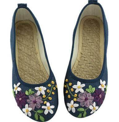 Vintage Ballerina Flat Shoes - MaviGadget