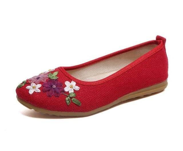 Vintage Ballerina Flat Shoes - MaviGadget
