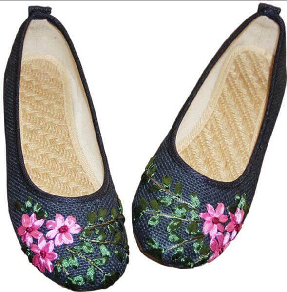 Vintage Ballerina Flat Shoes - MaviGadget