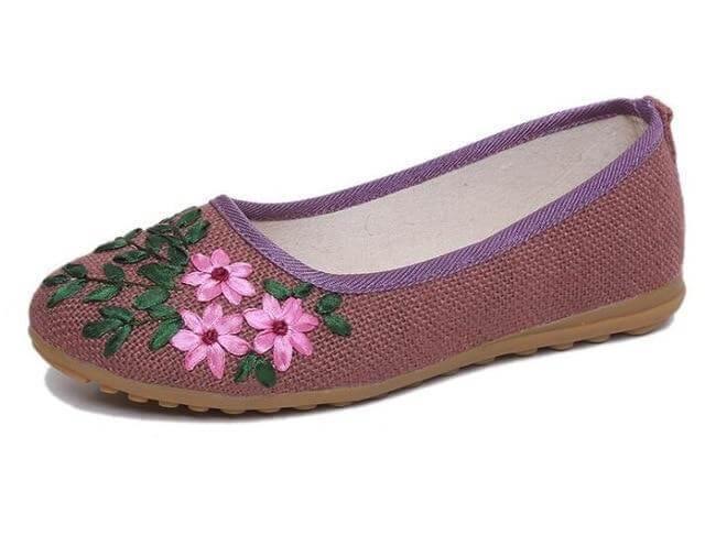 Vintage Ballerina Flat Shoes - MaviGadget
