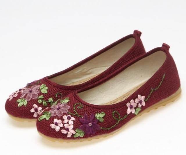 Vintage Ballerina Flat Shoes - MaviGadget