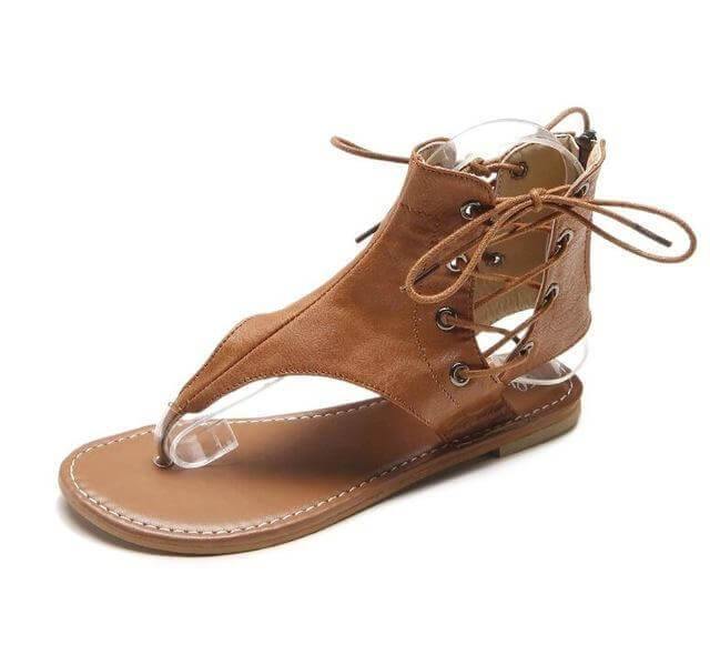 Women Vintage Gladiator Sandals Flip-Flops - MaviGadget
