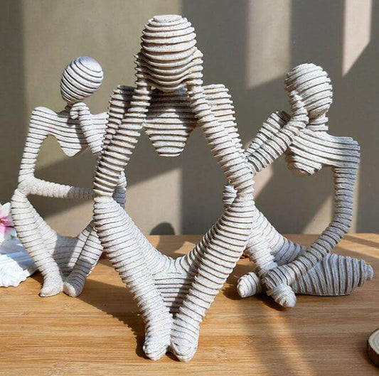 Creative European Thinking Character  Sculpture Home Decoration - MaviGadget