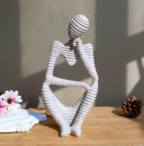 Creative European Thinking Character  Sculpture Home Decoration - MaviGadget