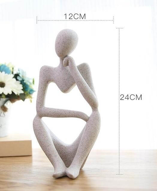 Creative European Thinking Character  Sculpture Home Decoration - MaviGadget