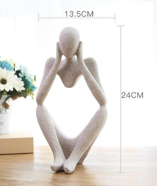 Creative European Thinking Character  Sculpture Home Decoration - MaviGadget