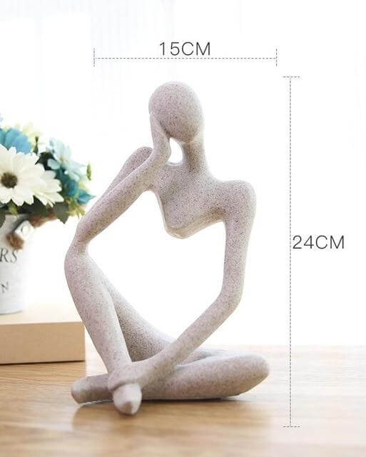 Creative European Thinking Character  Sculpture Home Decoration - MaviGadget
