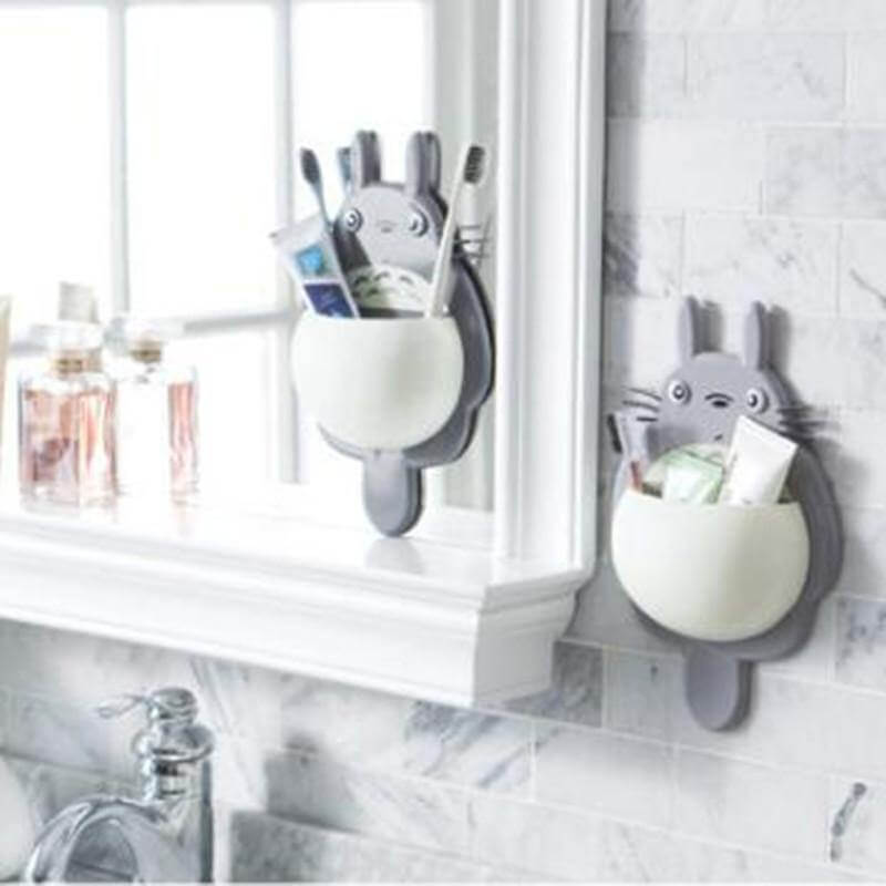 Toothbrush Family Sets Wall Suction Holder - MaviGadget