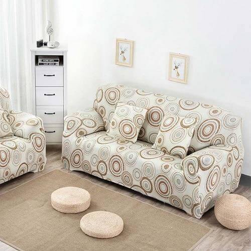 Universal Modern Colorful Cute Loveseat Sofa Covers - MaviGadget