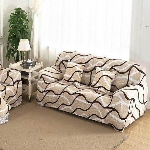 Universal Modern Colorful Cute Loveseat Sofa Covers - MaviGadget