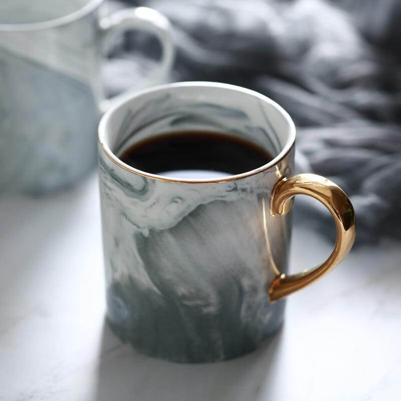 European Marble Porcelain Mug - MaviGadget
