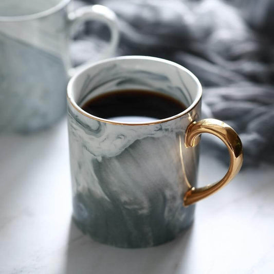European Marble Porcelain Mug - MaviGadget