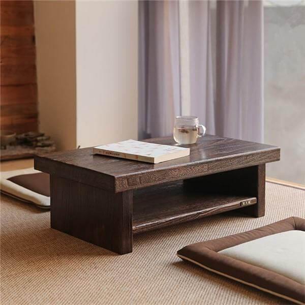 Oriental Antique Japanese Furniture Coffee Table - MaviGadget