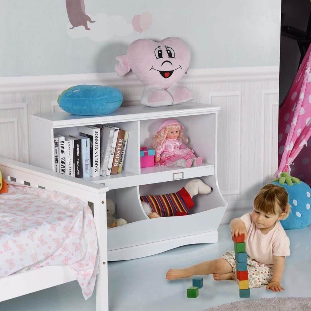 Modern Children Storage Bookshelf Bookcase Toy Organizer - MaviGadget