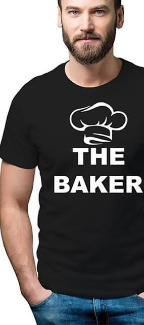 The Baker Couple Funny T-shirt - MaviGadget