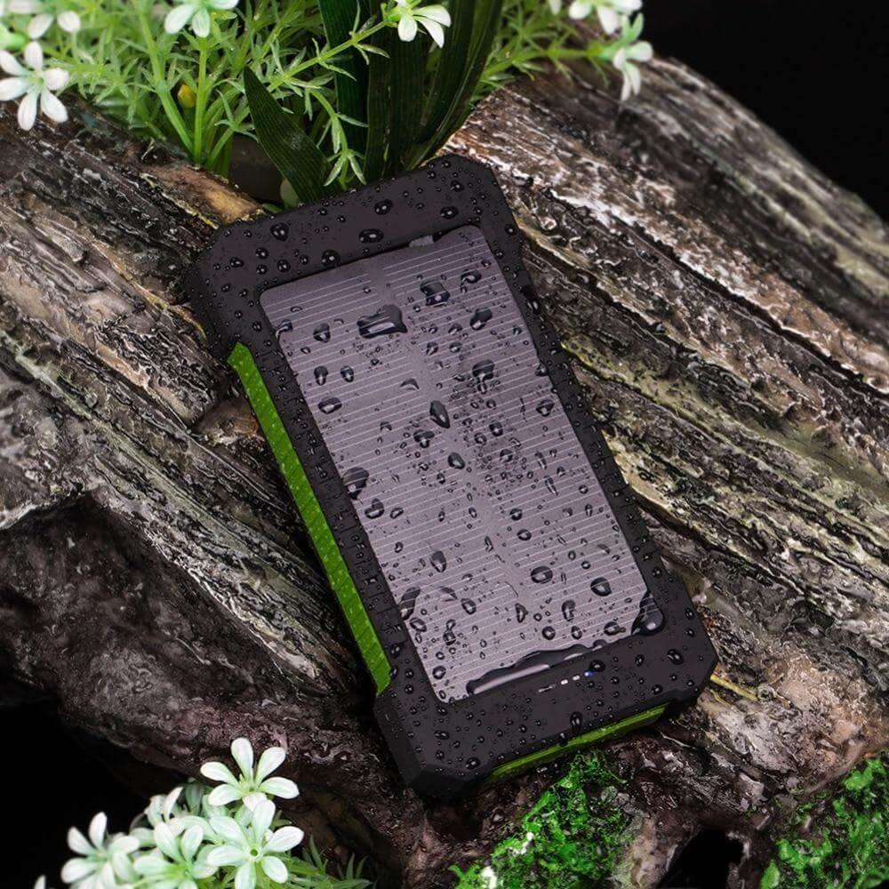 Waterproof  20000mAh Solar Charger PowerBank - MaviGadget