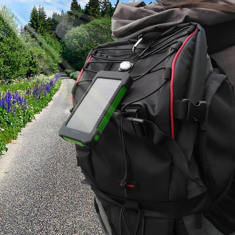 Waterproof  20000mAh Solar Charger PowerBank - MaviGadget
