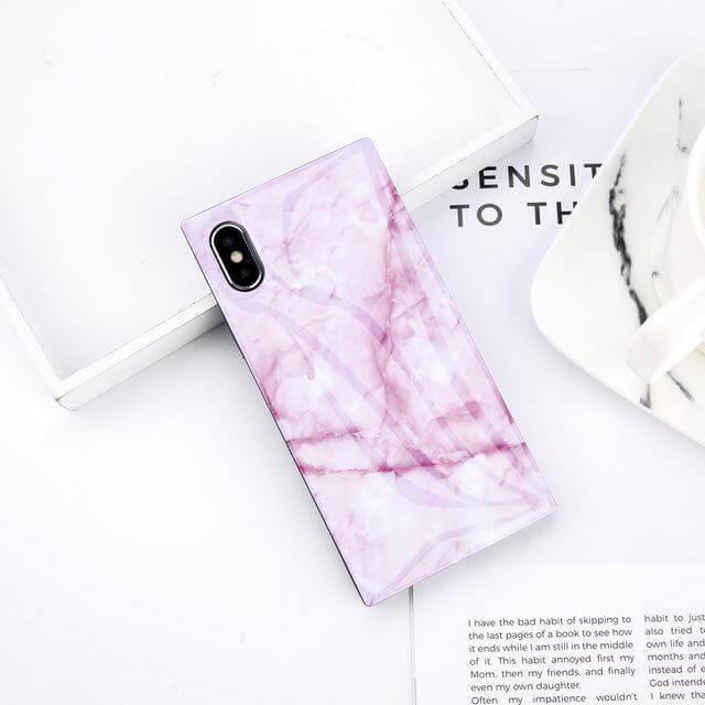Shiny Marble Texture Granite Iphone Cases - MaviGadget