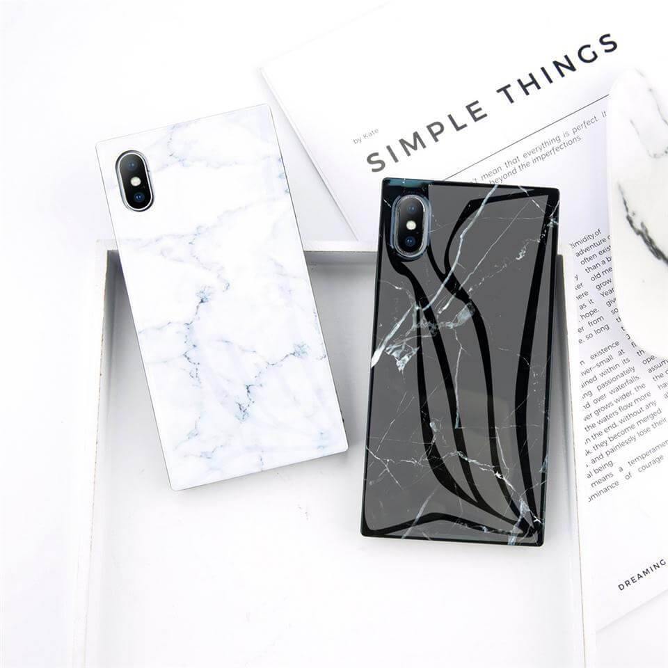 Shiny Marble Texture Granite Iphone Cases - MaviGadget