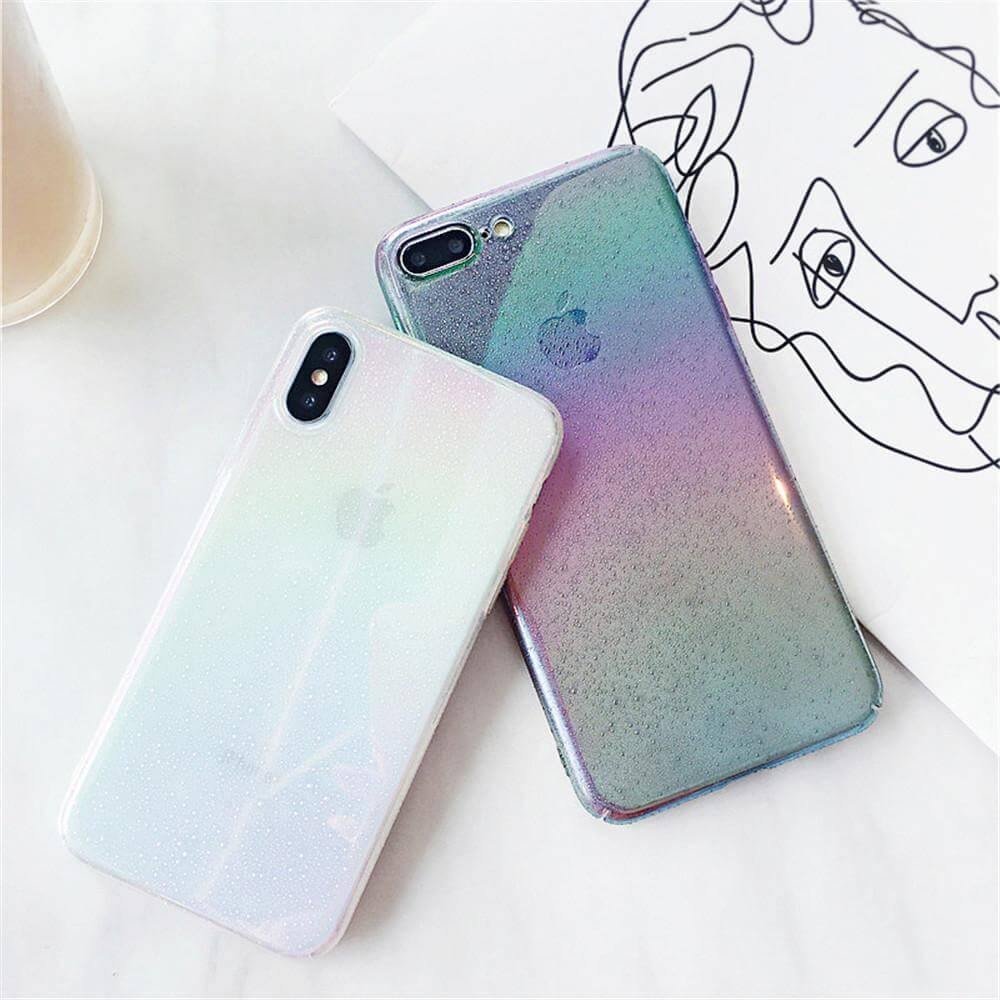 Rainbow Gradient Cute Iphone Cases - MaviGadget