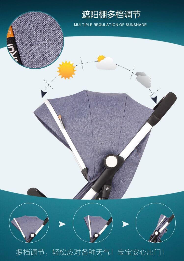 Simple Airport Friendly New Baby Stroller - MaviGadget