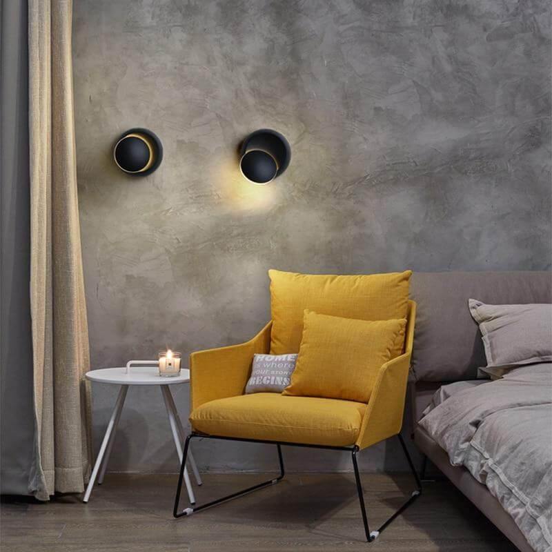 360 Creative Degree Adjustable Bedside Wall Lamp - MaviGadget
