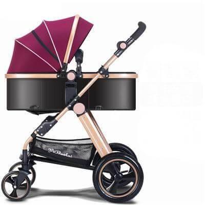 Modern Italian Style Foldable Baby Stroller - MaviGadget