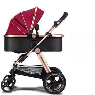 Modern Italian Style Foldable Baby Stroller - MaviGadget
