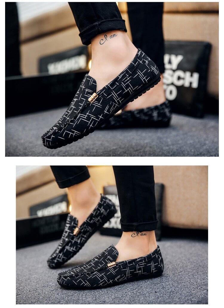 Designer Canvas Seasonal Slip-on Men Casual Shoes - MaviGadget