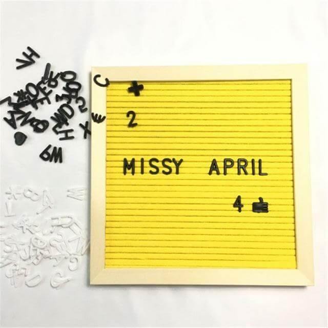 Letter Board Sign Message for Home - MaviGadget
